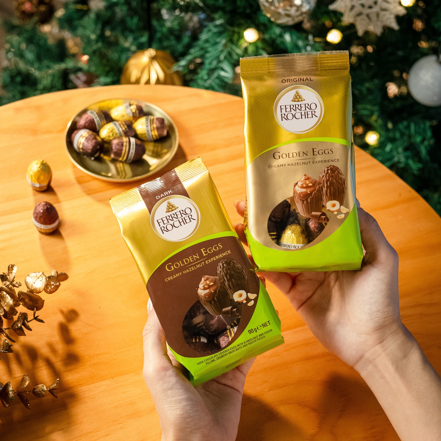 Ferrero Rocher Golden Eggs: Golden Indulgence, Perfect for Sharing